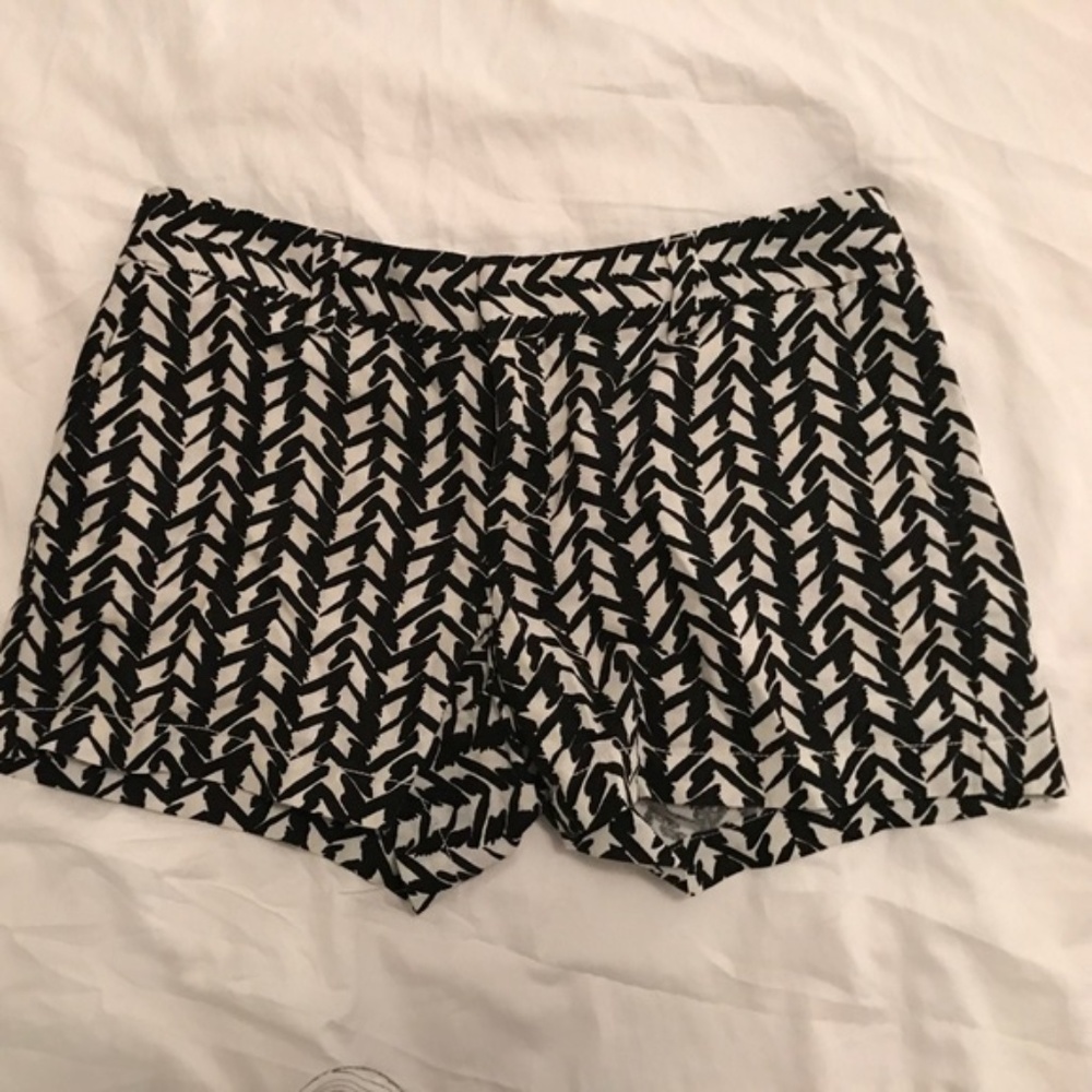 Tribal Patterened 3 inch shorts from Loft